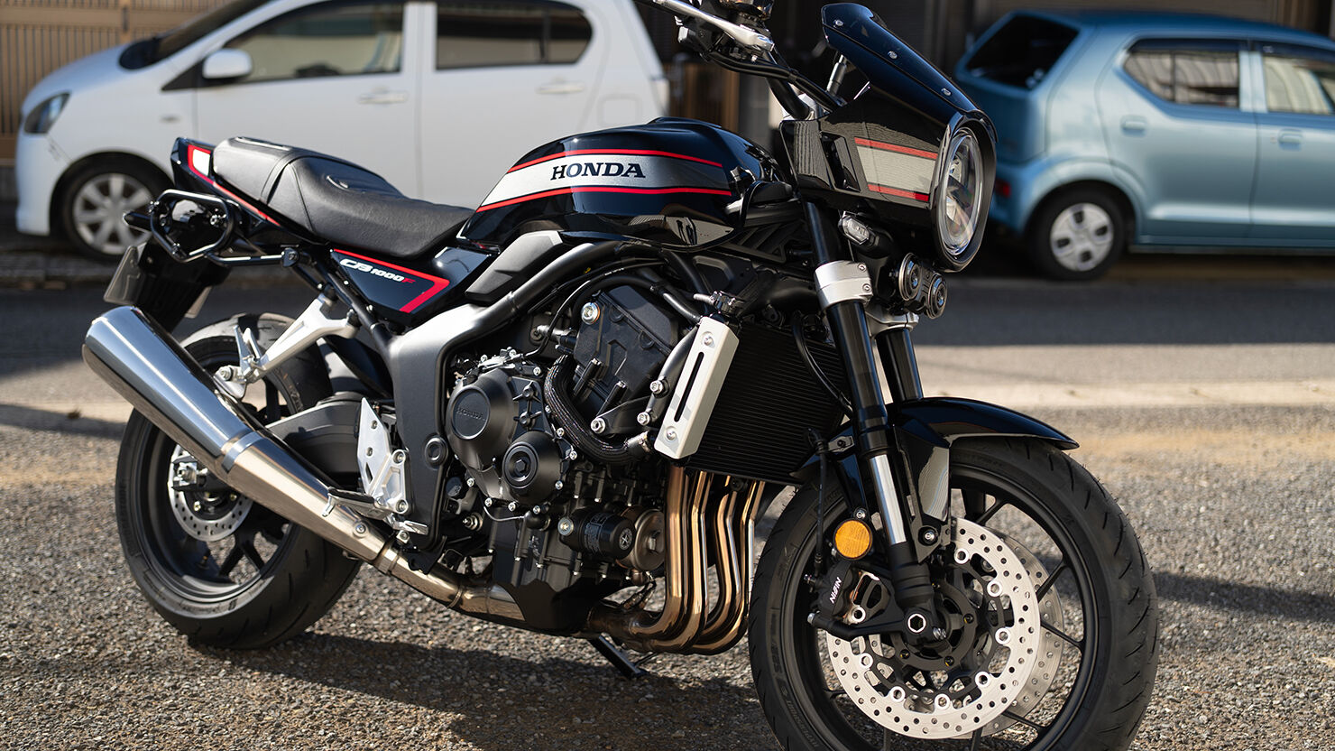 3つつけた状態の見た目