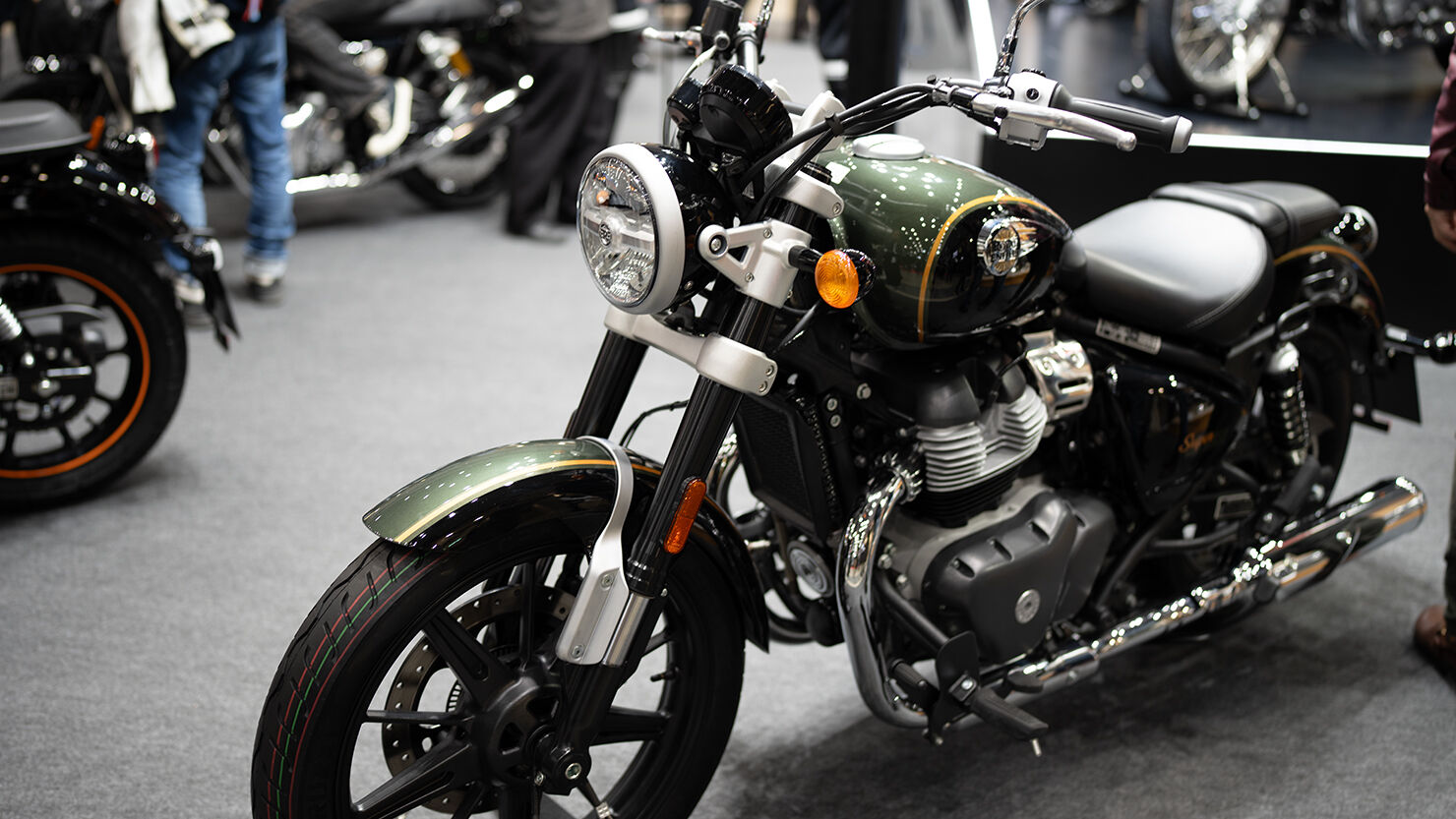  ROYAL ENFIELDブース